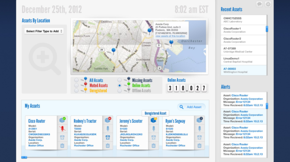 Axeda: IoT Dashboard Design