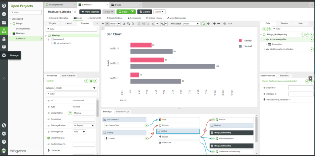 Mashup Builder UI