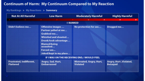 USAF: Harassment Scenario