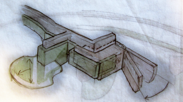 Document Tab Detail Sketch
