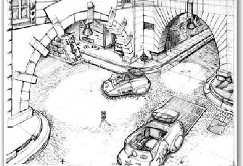 Game Level Detail Sketch